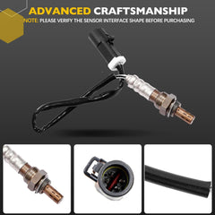 Oxygen Sensor Upstream Downstream O2 2Pcs | Compatible with Ford F150 F250 Ranger Expedition Explorer Escape, Mazda Tribute, Lincoln & More Replace# 15717, 15716, 15664, ZZC318861