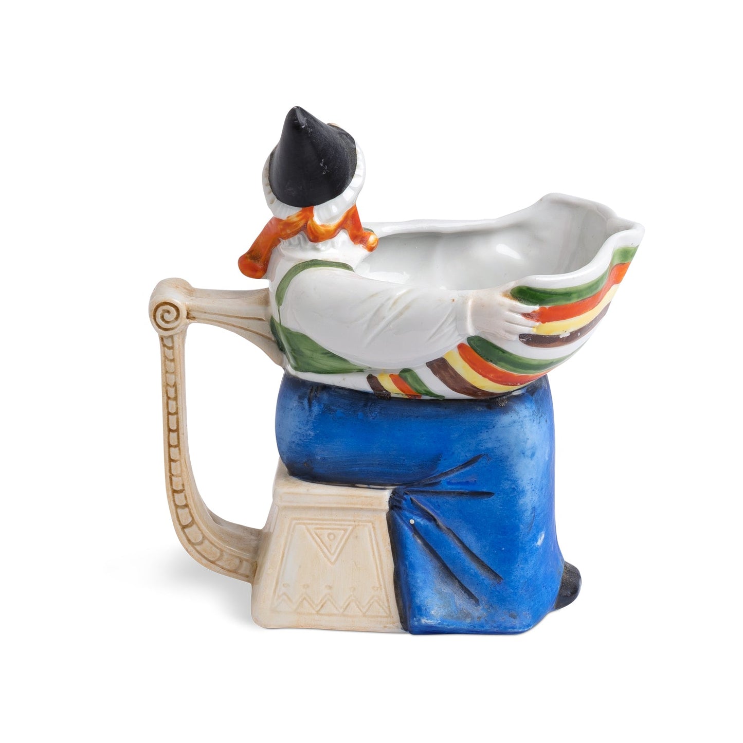 Swedish Milk Pitcher with Folk Woman